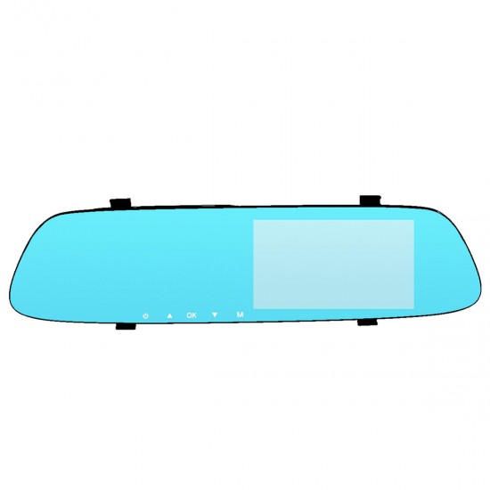 4.3 Inch 1080P HD Car DVR Rearview Mirror Dash Camera Dual Lens Recorder Monitor 170 Degree 4.3 Inch 1080P HD Car DVR Rearview Mirror Dash Camera Dual Lens Recorder Monitor 170 Degree