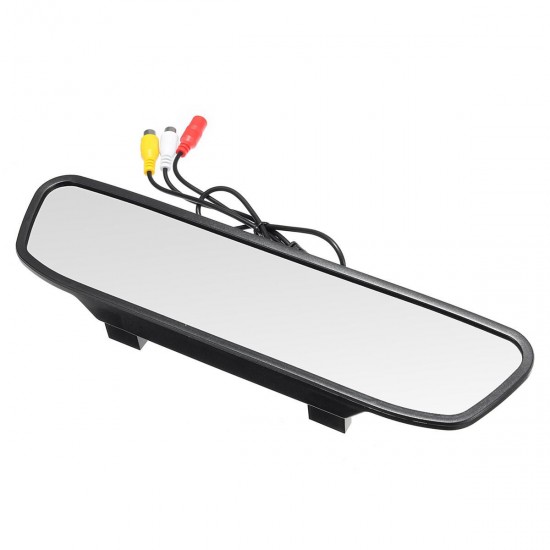 4.3 Inch Car TFT Color LCD Display Monitor Mirror HD CCD Reverse Rear View Backup DVR Camera Kit 4.3 Inch Car TFT Color LCD Display Monitor Mirror HD CCD Reverse Rear View Backup DVR Camera Kit
