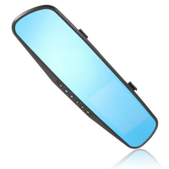 4.3 Inch HD 1080P Cam Video Recorder Rear View Back Reversing Car Mirror Camera DVR 4.3 Inch HD 1080P Cam Video Recorder Rear View Back Reversing Car Mirror Camera DVR