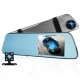 4.3inch Dual Lens 1080P Car DVR Dash Cam Video Recorder Rear View Mirror Camera