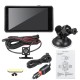 4.5inch 1080P Touch Screen Car DVR Dash Cam Rearview Camera Dual Lens Night Vision