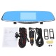 5 Inch 1080P HD Dual Lens Car DVR Dash Cam Recorder 170 Degree Rear View Camera G-sensor 5 Inch 1080P HD Dual Lens Car DVR Dash Cam Recorder 170 Degree Rear View Camera G-sensor