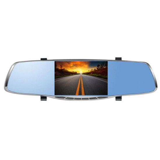 5 Inch 1080P HD Dual Lens Car DVR Dash Cam Recorder 170 Degree Rear View Camera G-sensor 5 Inch 1080P HD Dual Lens Car DVR Dash Cam Recorder 170 Degree Rear View Camera G-sensor