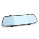 5 Inch 140 Degree View Angle 1080P Full HD Rear Mirror Car DVR Screen Touch Dual Lens Night Vision