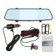 5 Inch 140 Degree View Angle 1080P Full HD Rear Mirror Car DVR Screen Touch Dual Lens Night Vision