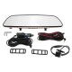 7 Inch 1080P HD Dual Lens Car DVR Dash Mirror Monitor Recorder Rear View Camera