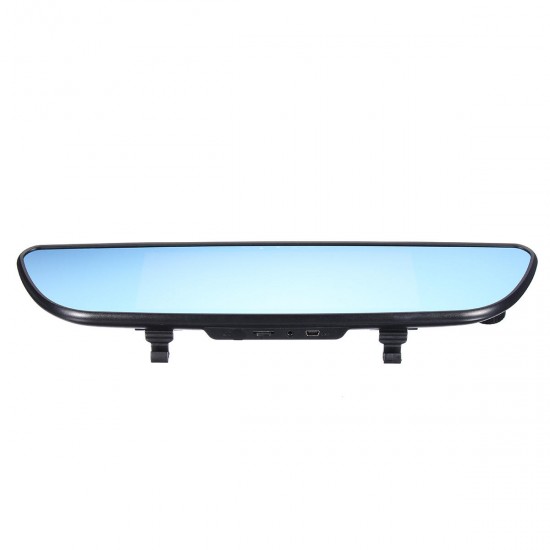 7 Inch Car DVR HD 1080P Dual Lens Vehicle Rearview Mirror Camera Recorder Dash Cam 7 Inch Car DVR HD 1080P Dual Lens Vehicle Rearview Mirror Camera Recorder Dash Cam