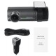 720P HD Car Dash Cam Mini Car DVR Video Recorder 140° Wide Angle Dashcam