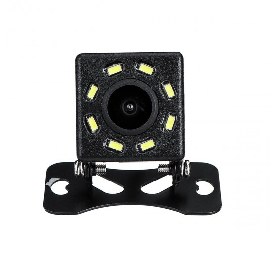 8LED HD Night Vision Waterproof Anti-Shake Car DVR Rear View Camera