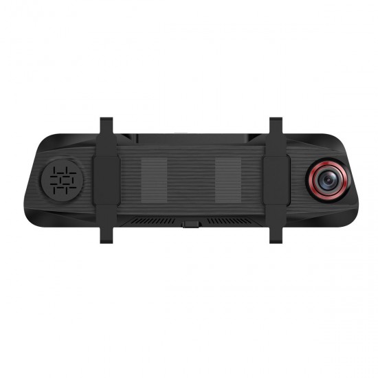T11+ 9.66 Inch 2.5D Curved Glass Dual Lens Front 1080P Back 720P G Sensor Loop Recording Car DVR T11+ 9.66 Inch 2.5D Curved Glass Dual Lens Front 1080P Back 720P G Sensor Loop Recording Car DVR
