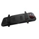 T11+ 9.66 Inch 2.5D Curved Glass Dual Lens Front 1080P Back 720P G Sensor Loop Recording Car DVR