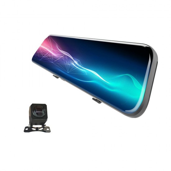 A9 2K 1440P Night Vision HD Car Rearview Mirror DVR Camera 11.66 inch Full Screen Touch Dual Lens ADAS Dashcam Dash Cam A9 2K 1440P Night Vision HD Car Rearview Mirror DVR Camera 11.66 inch Full Screen Touch Dual Lens ADAS Dashcam Dash Cam