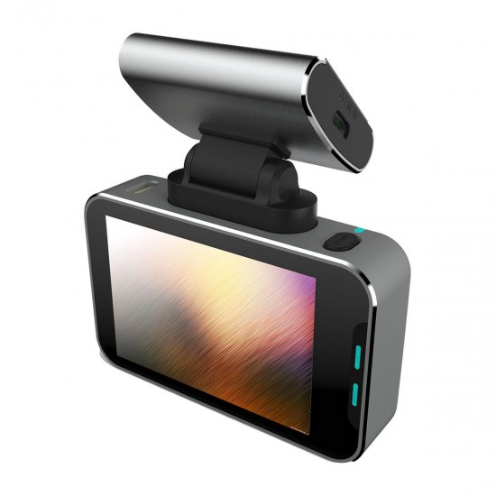 Z1 2.35 Inch 4K 30fps Touch GPS WiFi Star Vision Dual Lens Car DVR