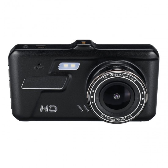 Car DVR Camera Recorder 1080P FDH 170° Dash Cam G-Sensor Rear Video Night Vision Kit