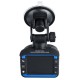 Car DVR Driving Recorder Mobile Radar 2In 1 Detector Dual voice Broadcast Early Warning Instrument