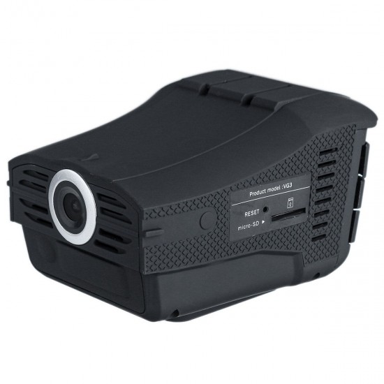 Car DVR Driving Recorder Mobile Radar 2In 1 Detector Dual voice Broadcast Early Warning Instrument Car DVR Driving Recorder Mobile Radar 2In 1 Detector Dual voice Broadcast Early Warning Instrument