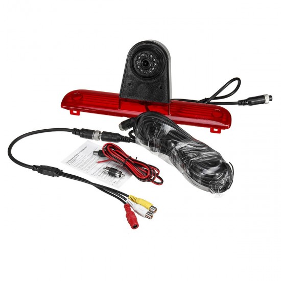 Car DVR Reversing Backup Rear View Brake Light Camera For Fiat Ducato Peugeot Boxer 06-17 Car DVR Reversing Backup Rear View Brake Light Camera For Fiat Ducato Peugeot Boxer 06-17