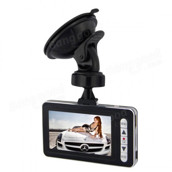 Car HD DVR BL330 Video Recorder 1080P G-sensor 2.7 Inch Screen