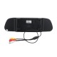 Car Rear View 5 Inch LCD Monitor Mirror Wireless Backup Camera Parking Reverse Kit Car Rear View 5 Inch LCD Monitor Mirror Wireless Backup Camera Parking Reverse Kit