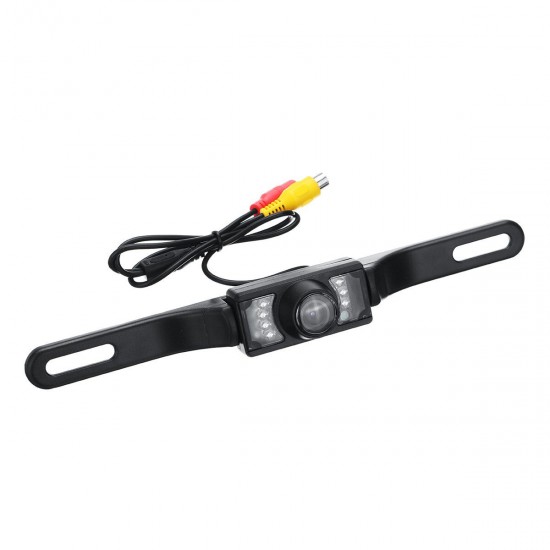 Car Rear View 5 Inch LCD Monitor Mirror Wireless Backup Camera Parking Reverse Kit Car Rear View 5 Inch LCD Monitor Mirror Wireless Backup Camera Parking Reverse Kit