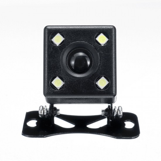 Car Rear View Camera CCD Reversing With Bracket Harness Kit Waterproof 170°
