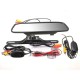 Car TFT LCD Monitor Mirror Wireless Reversing Rear View Backup Camera 12V Car TFT LCD Monitor Mirror Wireless Reversing Rear View Backup Camera 12V