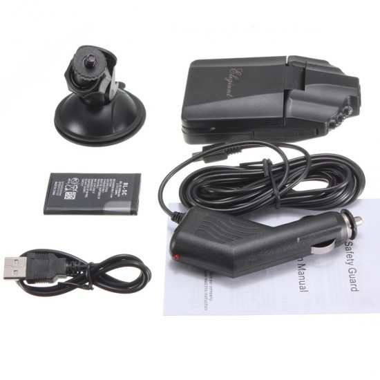 HD 1080P 2.4 Inch 6 LED Registratore Auto Scatola Video Camera Car DVR