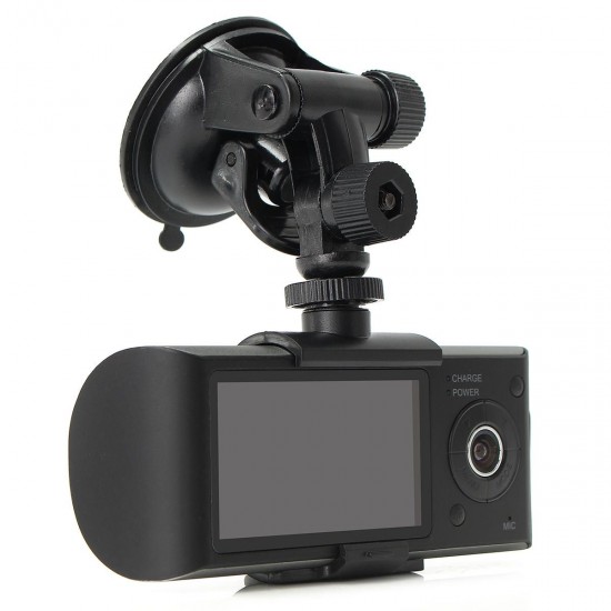 GPS Dual Lens Camera HD Car DVR Dash Cam Video Recorder G-Sensor Night Vision GPS Dual Lens Camera HD Car DVR Dash Cam Video Recorder G-Sensor Night Vision