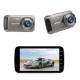 GT100 4 inch 1080P 170 Degree Car DVR with Rear Camera
