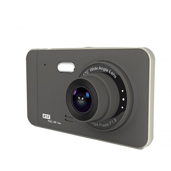 GT19 with Rear Camera 4 inch 1080P Dual Recording Driving Recorder Car DVR GT19 with Rear Camera 4 inch 1080P Dual Recording Driving Recorder Car DVR