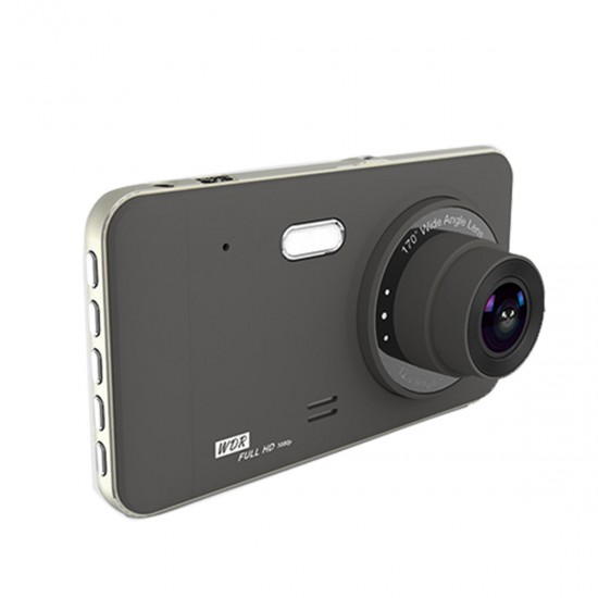 GT19 with Rear Camera 4 inch 1080P Dual Recording Driving Recorder Car DVR