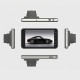 GT19 with Rear Camera 4 inch 1080P Dual Recording Driving Recorder Car DVR