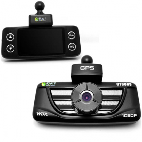 GT880S Car DVR Camera Video Recorder 1080P High Resolution OBD GPS