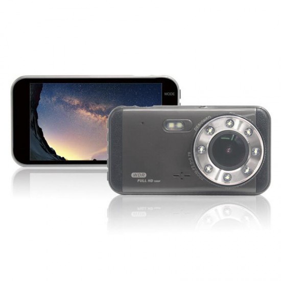 H16 4 Inch Front 1296P Rear 720P ADAS Driving Assistance Dual Car DVR H16 4 Inch Front 1296P Rear 720P ADAS Driving Assistance Dual Car DVR