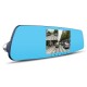 H605 5 Inch 170° Wide Angle Lens Rearview Mirror Car DVR