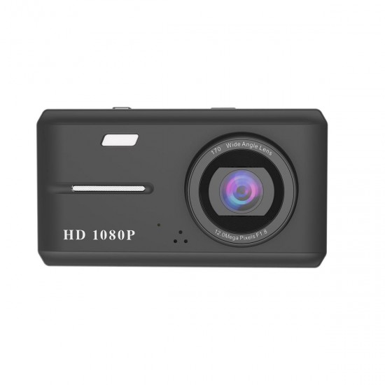 HK108 Touch 4.5inch 1080P Dual Lens Car DVR with Rear Camera