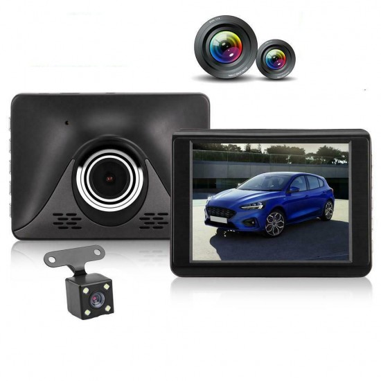 HY10 3.2 Inch FHD 1080p Car DVR Camera Dual Lens Parking Dash Cam Video Recorder HY10 3.2 Inch FHD 1080p Car DVR Camera Dual Lens Parking Dash Cam Video Recorder