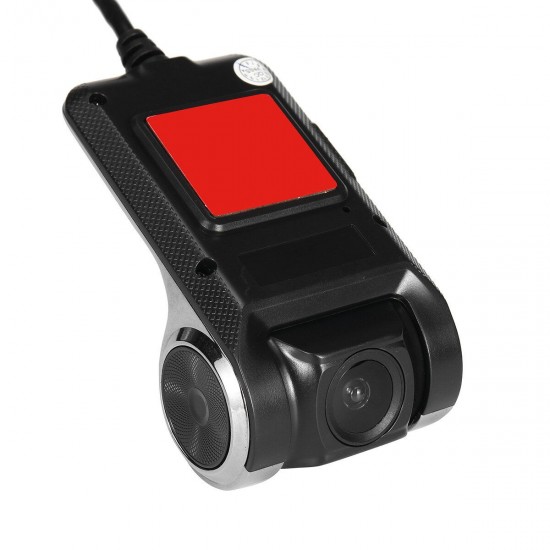 Hidden HD 1080P USB Car DVR 170 ° Wide Angle Driving Recorder with ADAS