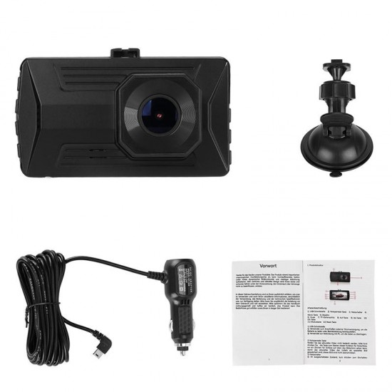 H5 DC 5V 170 Degree Wide View Angle Car DVR Support TF Card H5 DC 5V 170 Degree Wide View Angle Car DVR Support TF Card