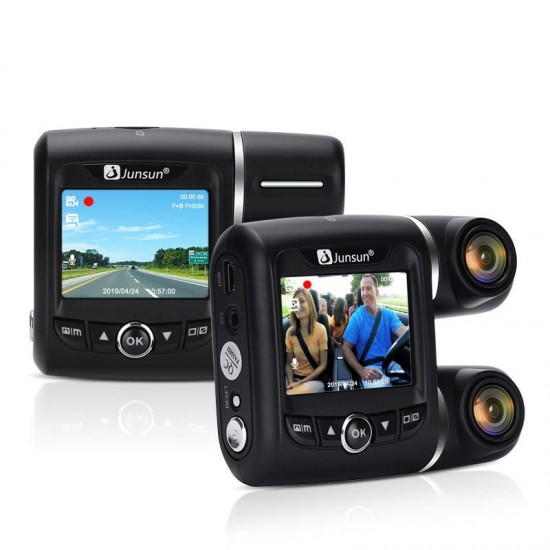 S699 1080P GPS WiFi WDR Dual Lens Car DVR Camera