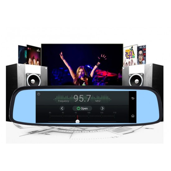 K756 7.86 Inch 2+32G 4G Full HD 1080P Android ADAS bluetooth Video Recorder Car Mirror DVR Camera