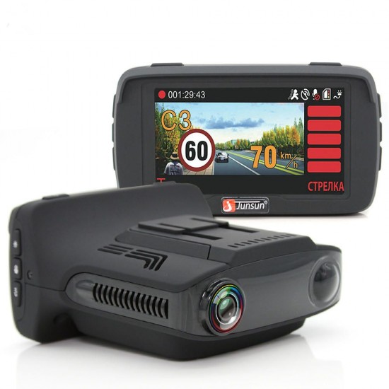 L2 Ambarella A7 Car DVR Camera Radar Detector GPS 3 in 1 LDWS Video Recorder Russian Language L2 Ambarella A7 Car DVR Camera Radar Detector GPS 3 in 1 LDWS Video Recorder Russian Language
