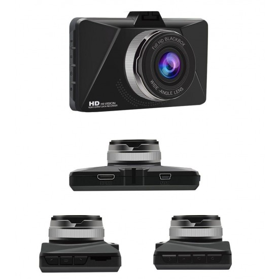 Q6 3 Inch Full HD 1080P WDR Looping Recording G Sensor Auto Sleep Parking Monitor 140 Degree Car DVR Camera