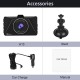 Q6 3 Inch Full HD 1080P WDR Looping Recording G Sensor Auto Sleep Parking Monitor 140 Degree Car DVR Camera