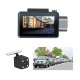 K9 3G WiFi 1080P 3 Inch GPS WDS Remote Monitor Recording Car DVR with Rear Camera