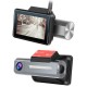 K9 3G WiFi 1080P 3 Inch GPS WDS Remote Monitor Recording Car DVR with Rear Camera