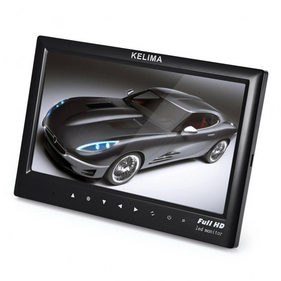 7 Inch Touch Inverted Car DVR Display with Remote Control 7 Inch Touch Inverted Car DVR Display with Remote Control