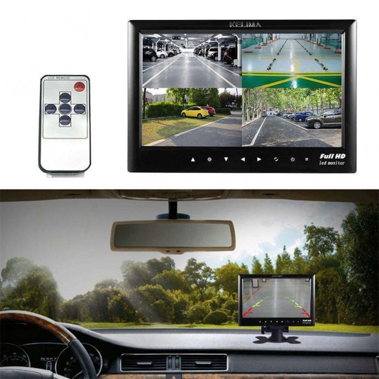 7 Inch Touch Inverted Car DVR Display with Remote Control 7 Inch Touch Inverted Car DVR Display with Remote Control
