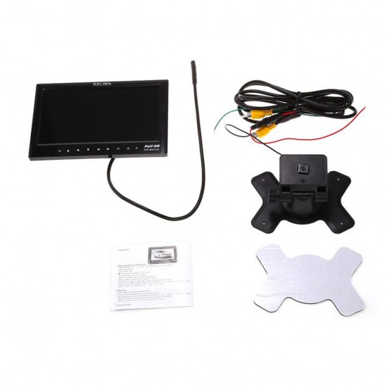 7 Inch Touch Inverted Car DVR Display with Remote Control 7 Inch Touch Inverted Car DVR Display with Remote Control