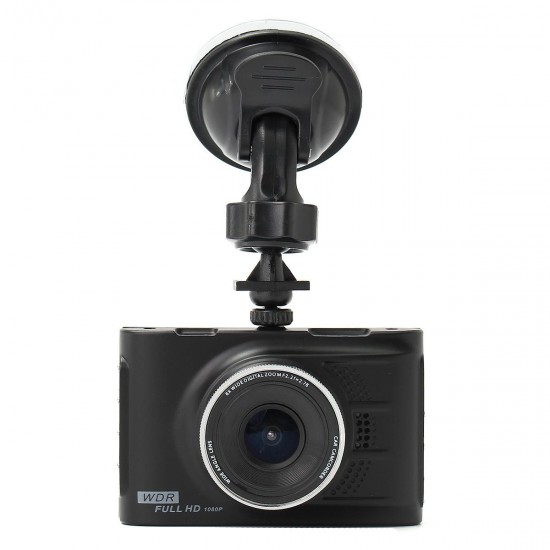 New 3.0-inch Zinc Metal Car DVR Mini HD 1080P Night Vision Parking Monitor